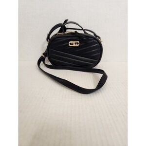 Time and Tru Black‎ Oval Cross Body Bag